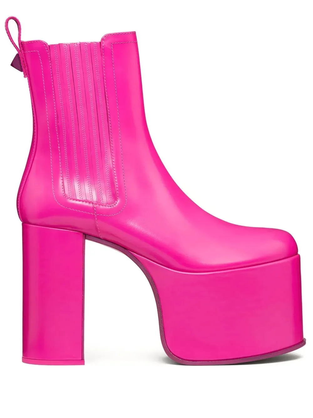 Valentino Club Platform Ankle Boots