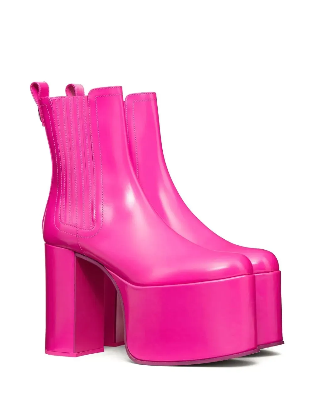 Valentino Club Platform Ankle Boots