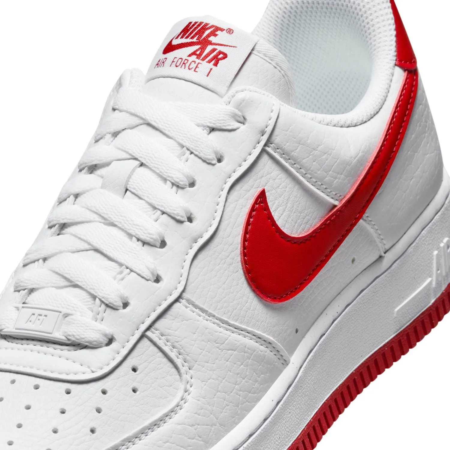 Wmns Air Force 1 07 Next Nature 'White Red'