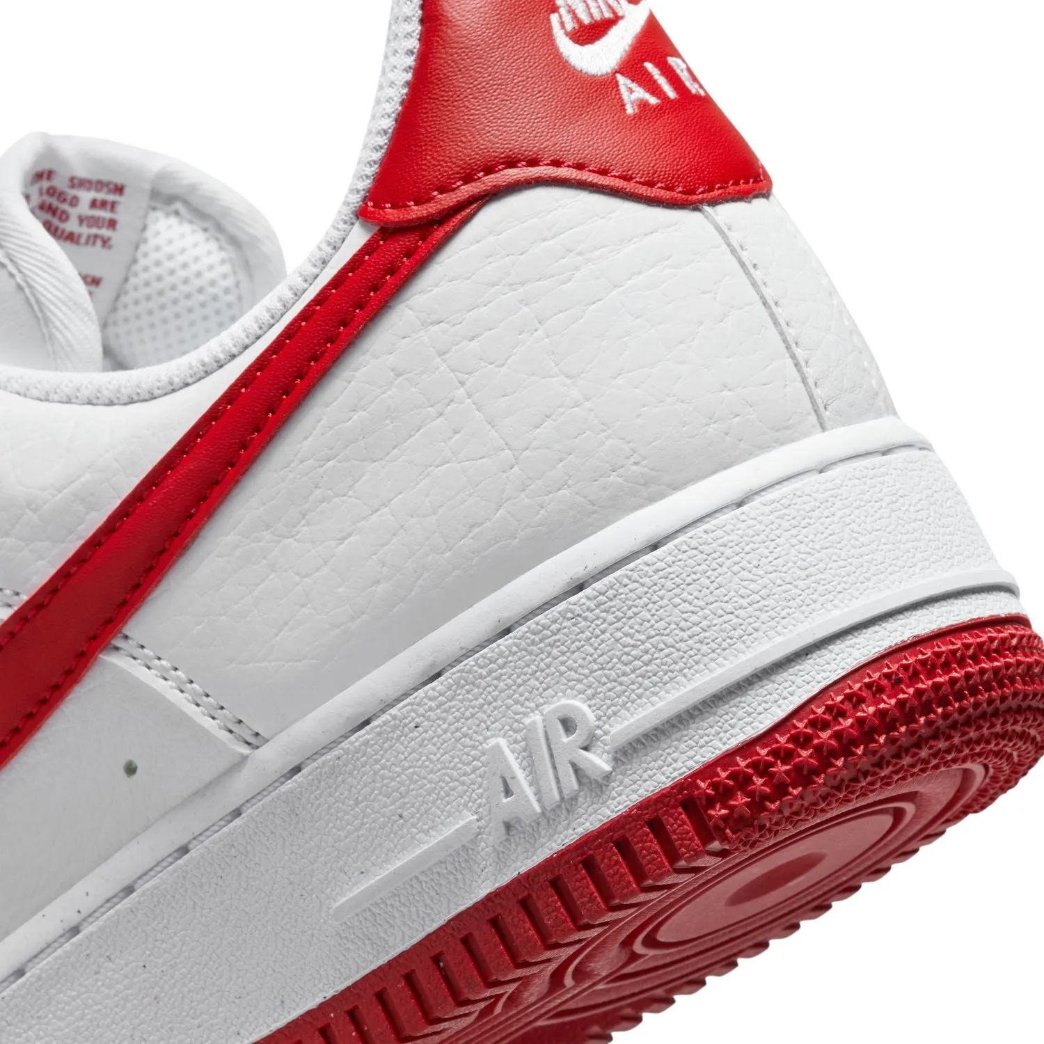 Wmns Air Force 1 07 Next Nature 'White Red'