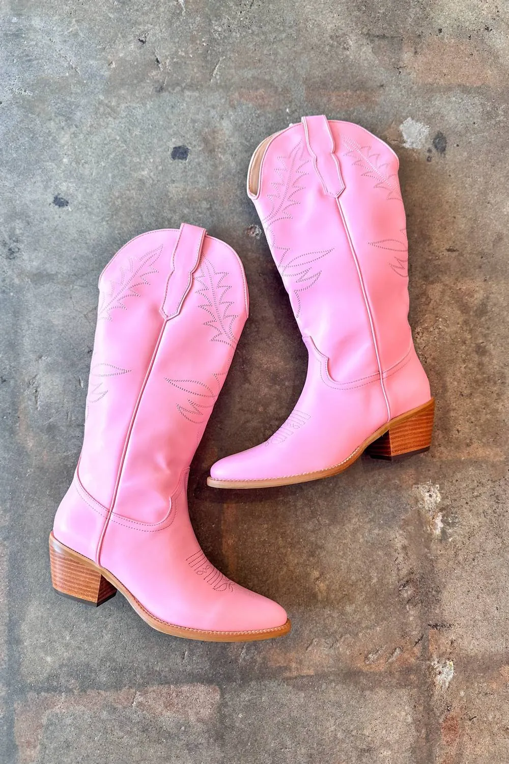 Women's Adel Cowboy Boots In Pink