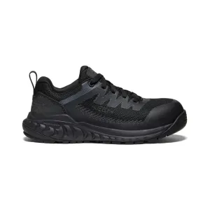 Women's Arvada Work Sneaker (Carbon Toe)  |  Black/Black