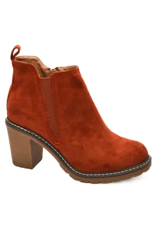 Women's Bite Me Bootie In Rust