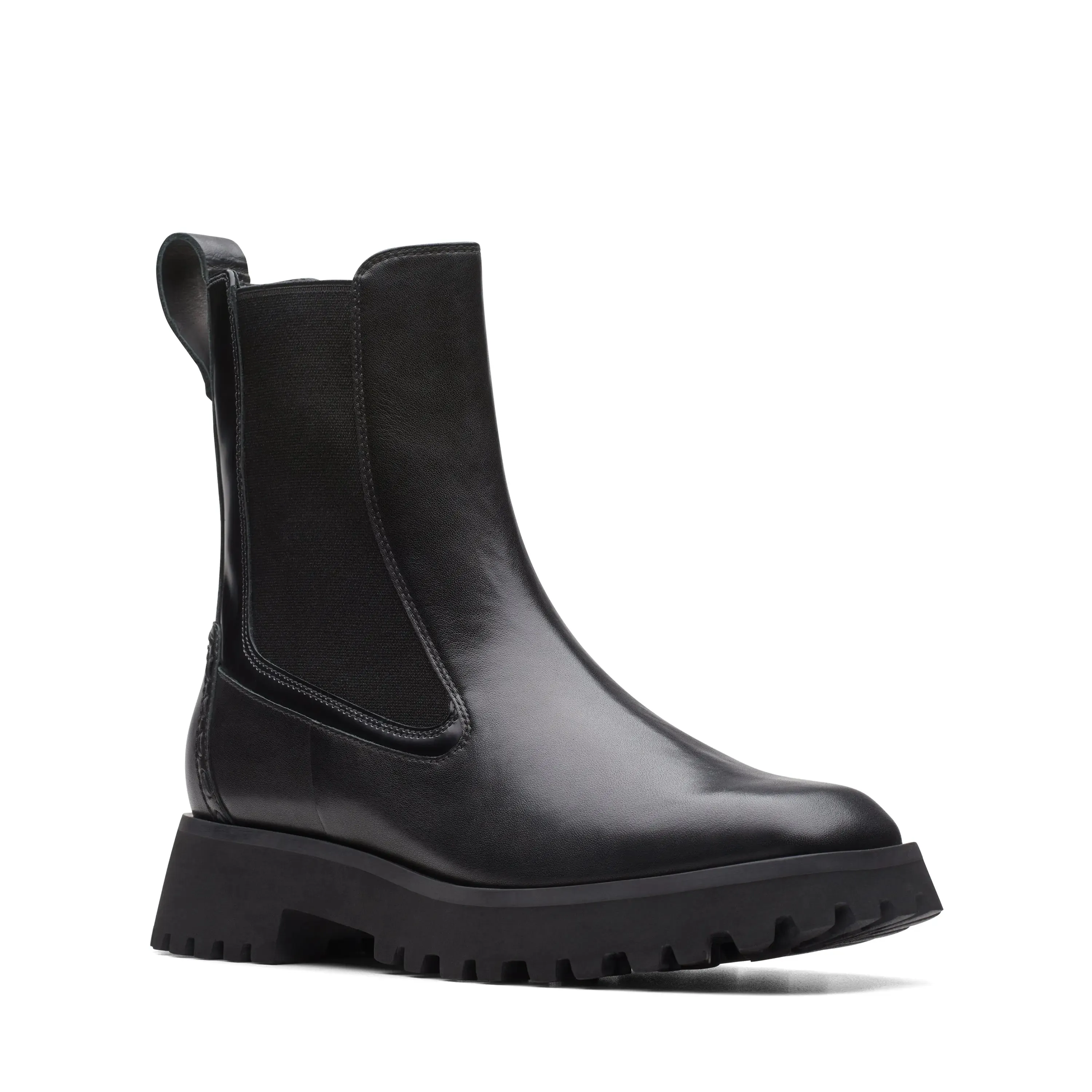 Women's Clarks Stayso Rise Chelsea Boot  Modern Edge Meets All-Day Comfort