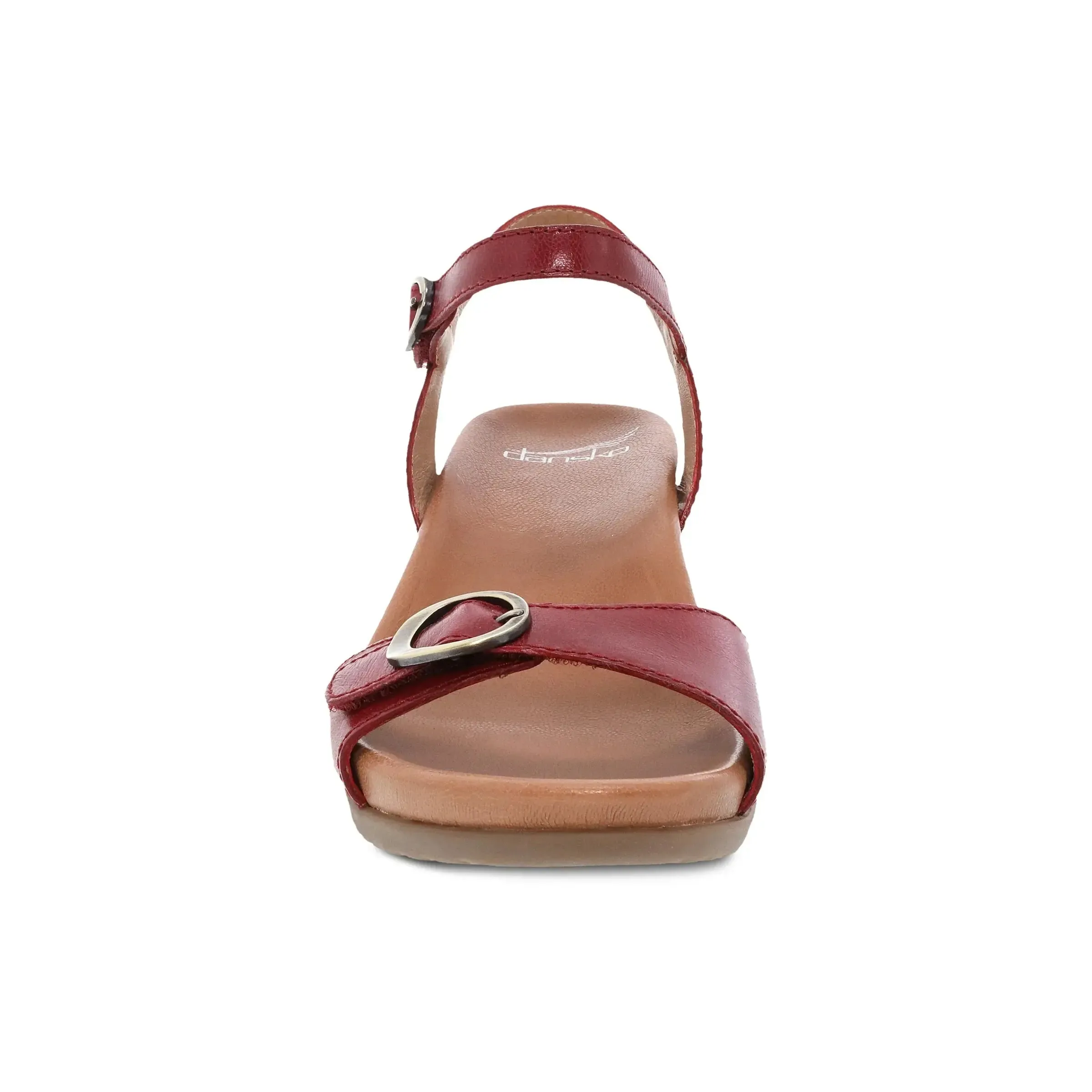 Women's Dansko Arielle Glazed Leather Sandal  Elegance & All-Day Comfort