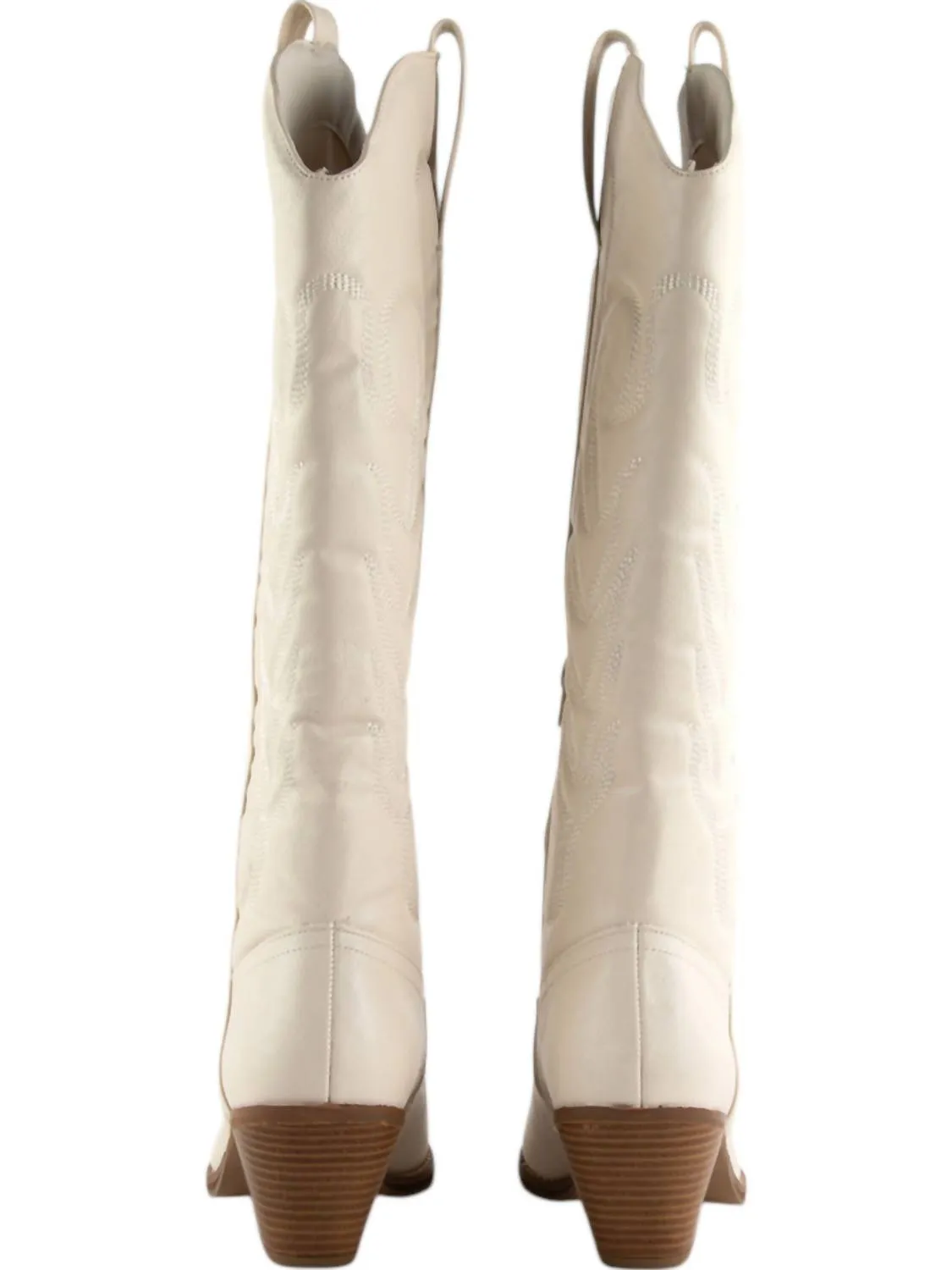 Women's Dixie Western Boots In White