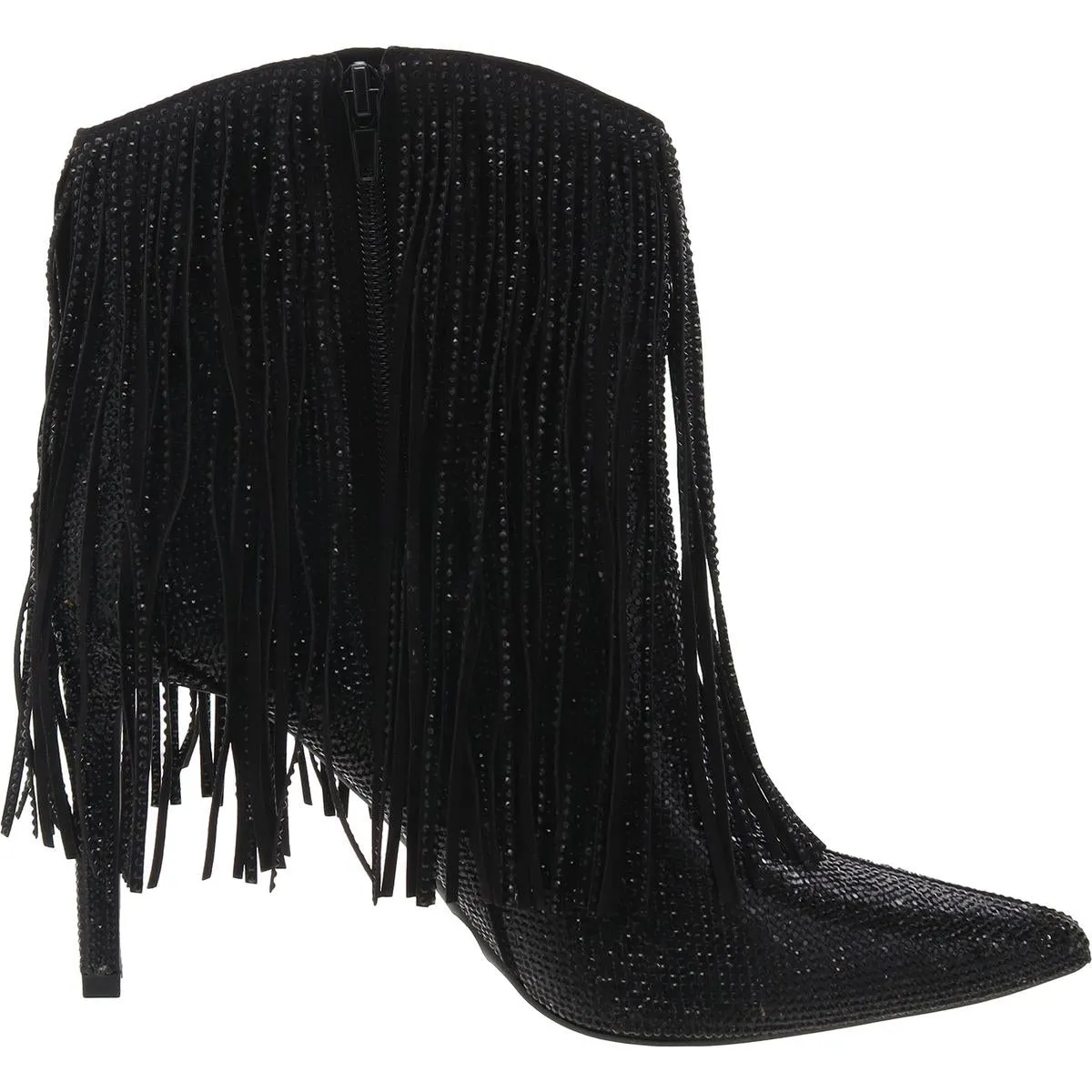 Womens Embellished Mid-Calf Boots