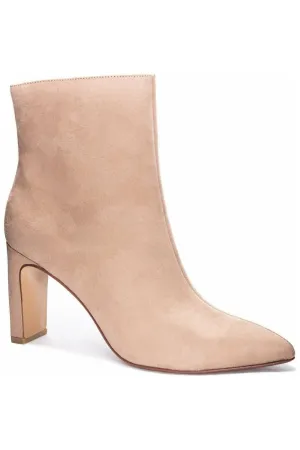 Women's Erin Suede Booties In Taupe