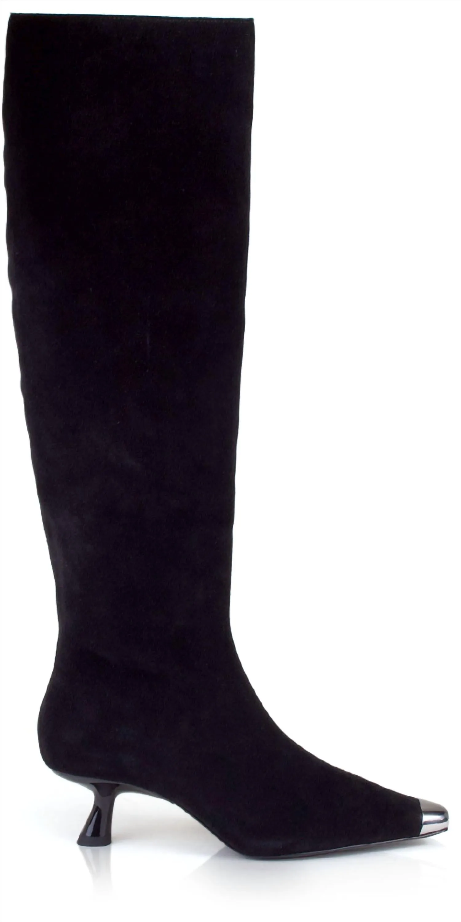 Women's Kuki Suede Tall Boot In Black