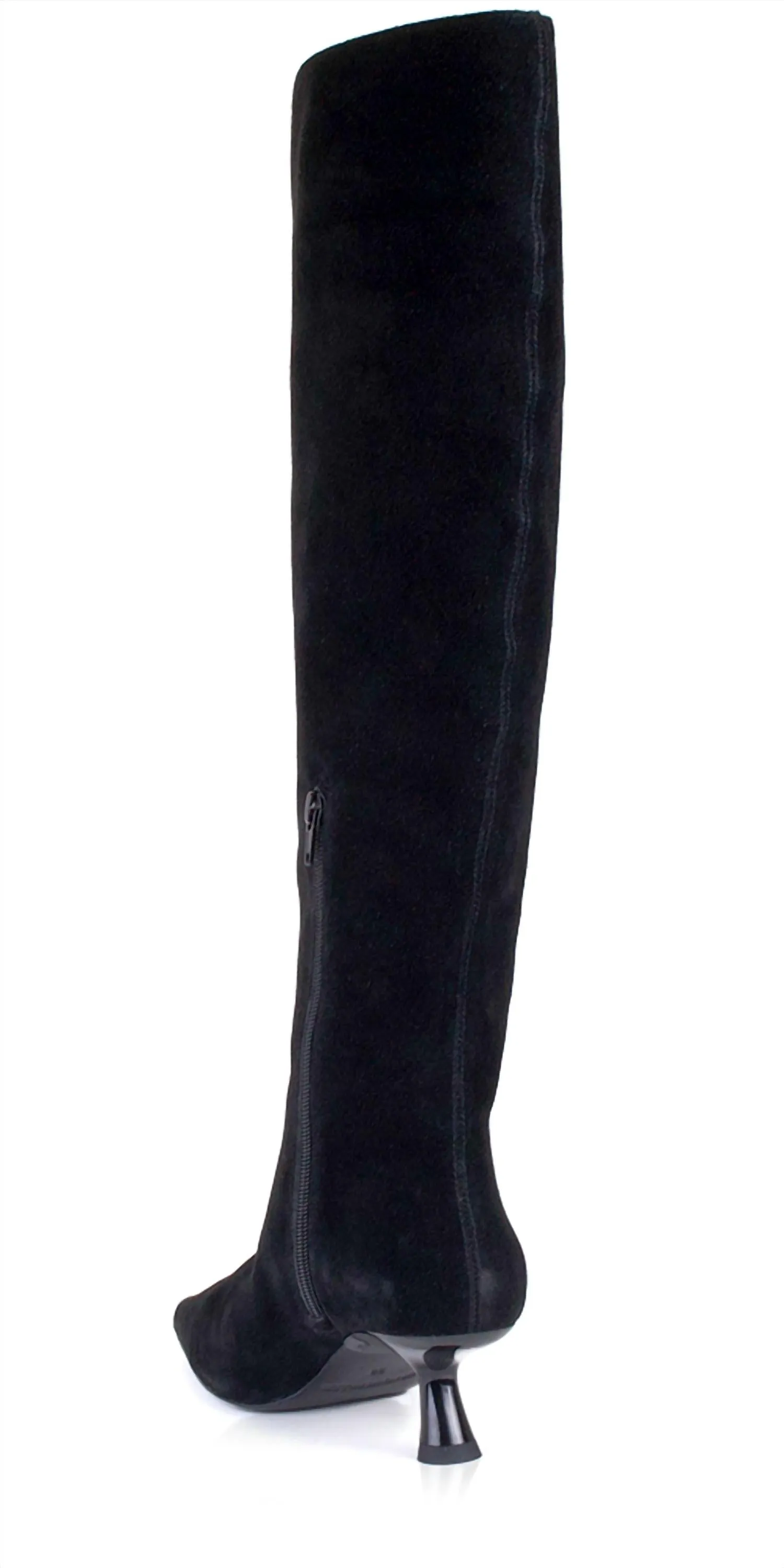 Women's Kuki Suede Tall Boot In Black
