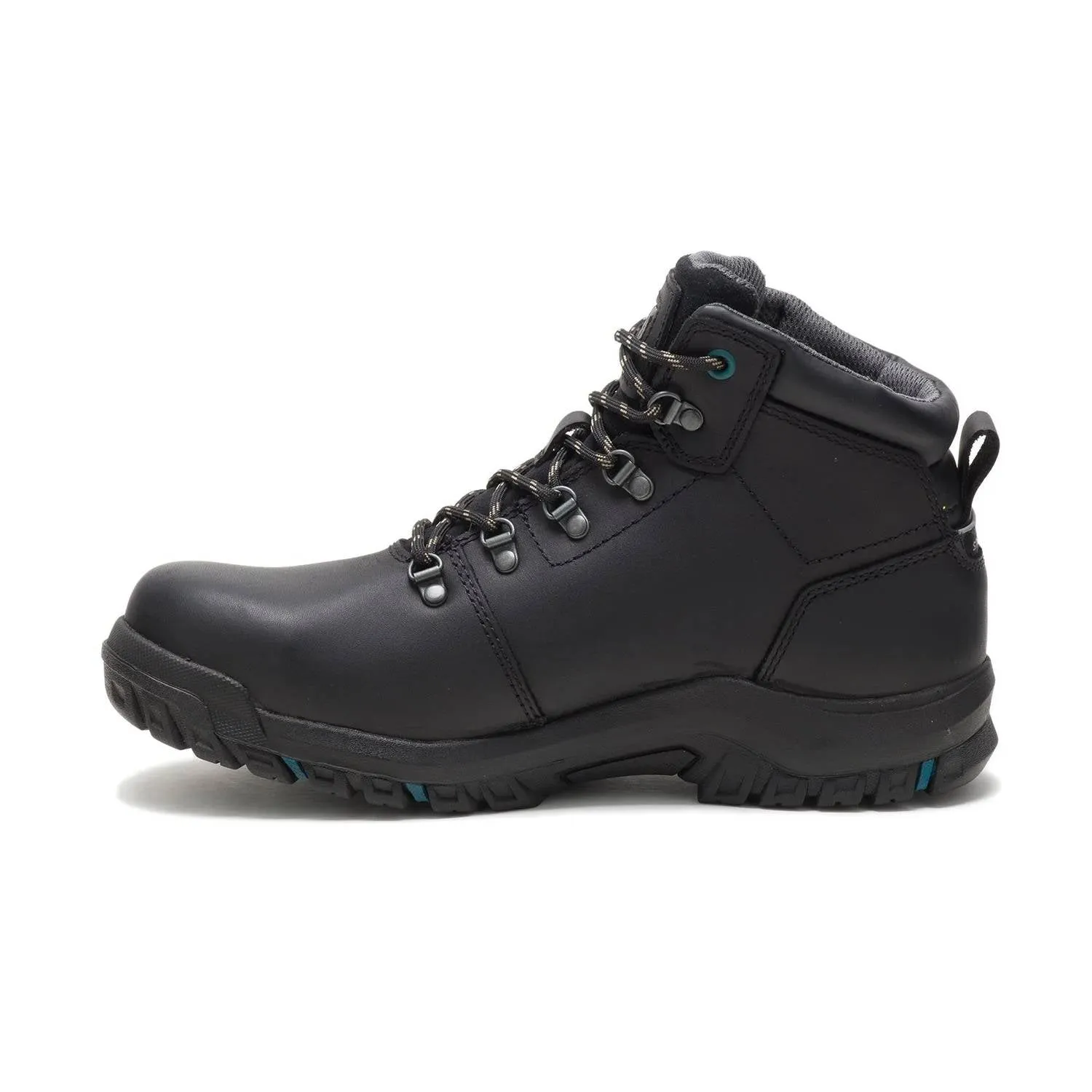 Women's Mae Steel-Toe Waterproof Work Boot In Black