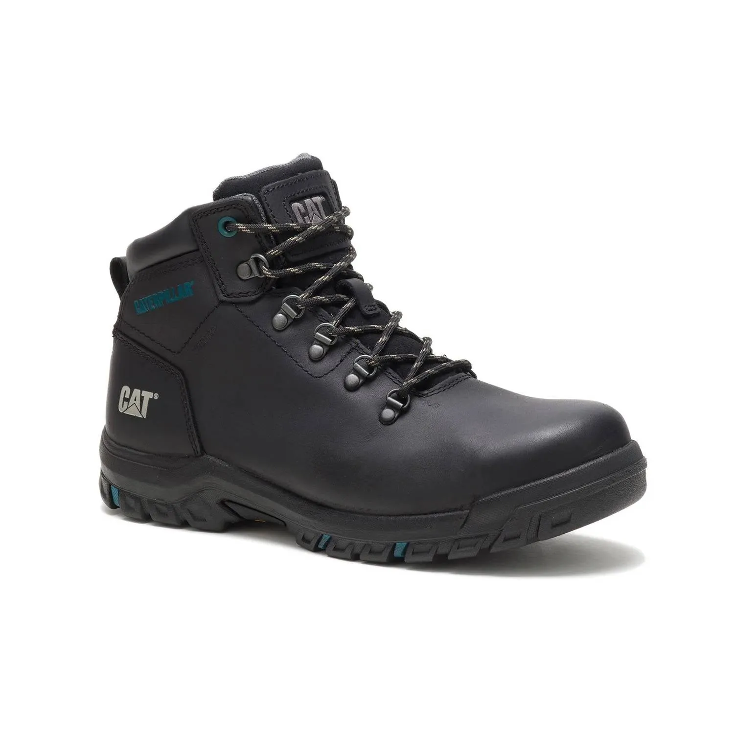 Women's Mae Steel-Toe Waterproof Work Boot In Black
