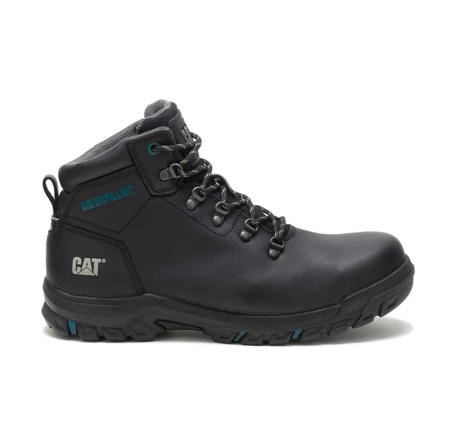 Women's Mae Steel-Toe Waterproof Work Boot In Black