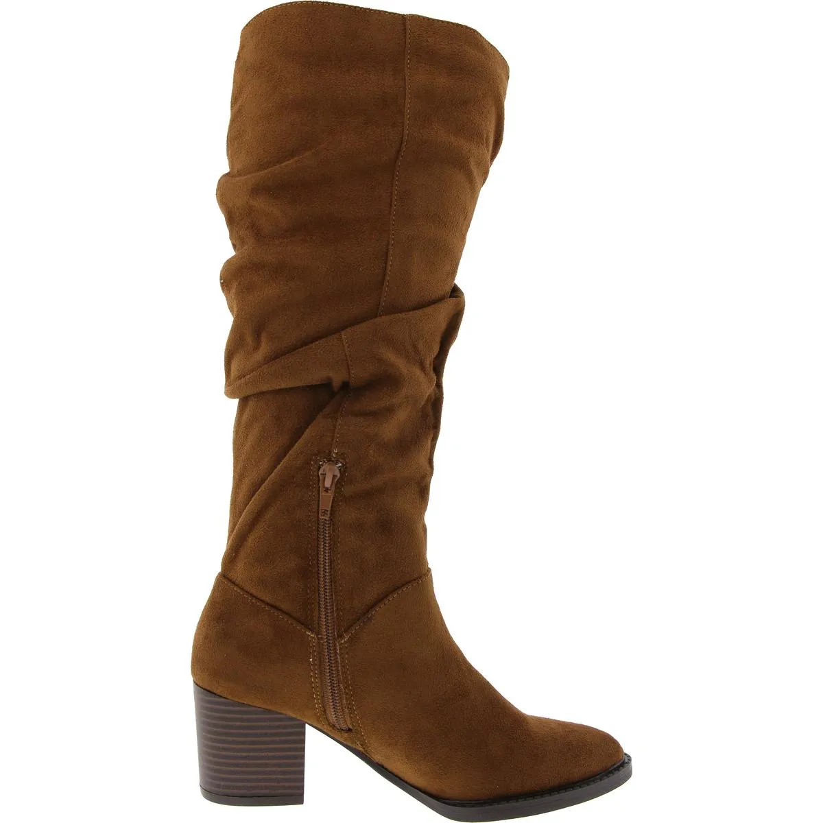 Womens Slouchy Suede Knee-High Boots