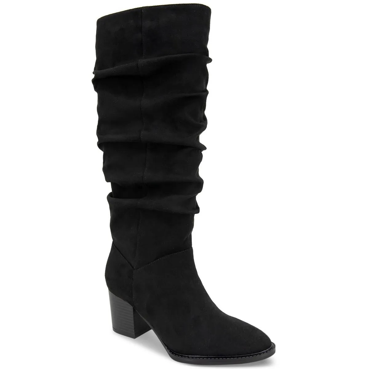 Womens Slouchy Suede Knee-High Boots