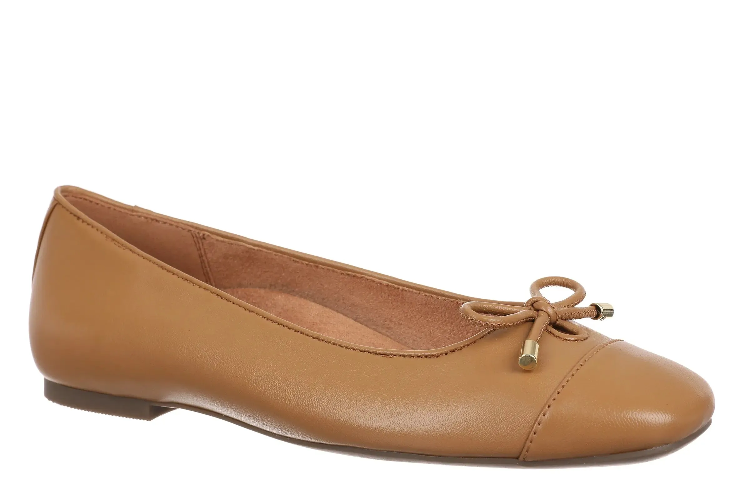 Women's Vionic Klara Leather Ballet Flats  Timeless Comfort & Style