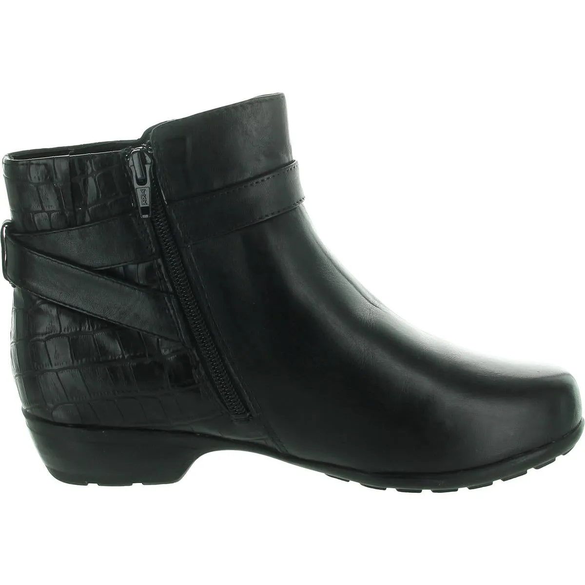 Womens Zipper Ankle Boots