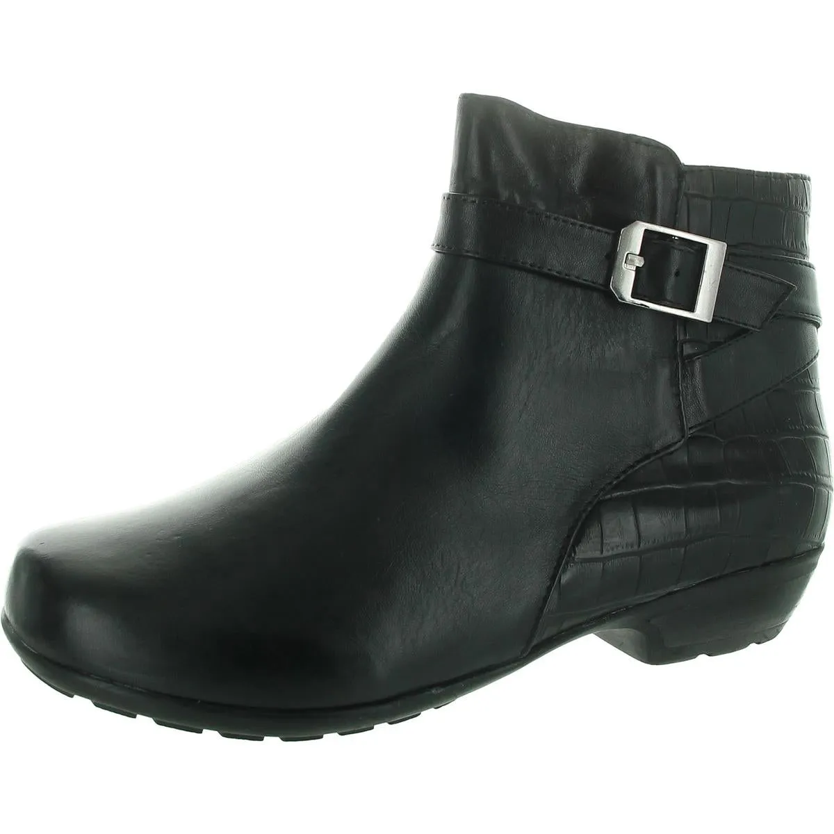 Womens Zipper Ankle Boots