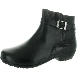 Womens Zipper Ankle Boots