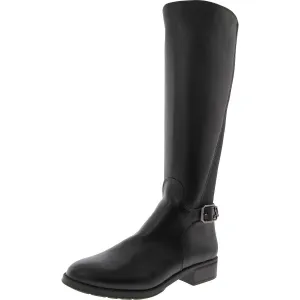 Womens Zipper Man Made Knee-High Boots