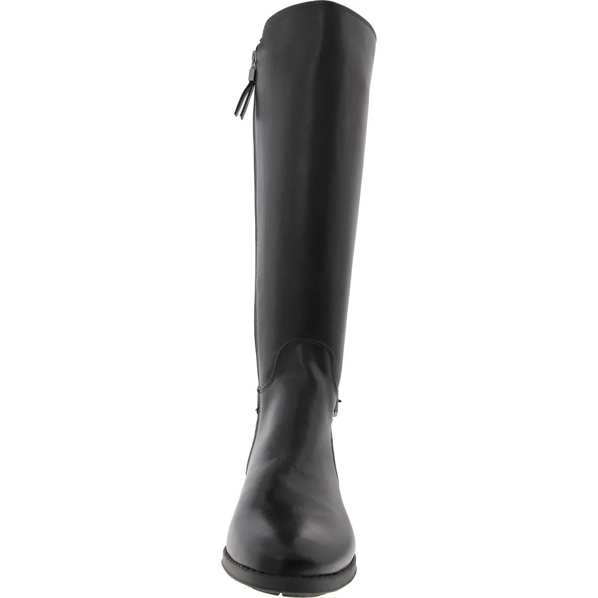 Womens Zipper Man Made Knee-High Boots