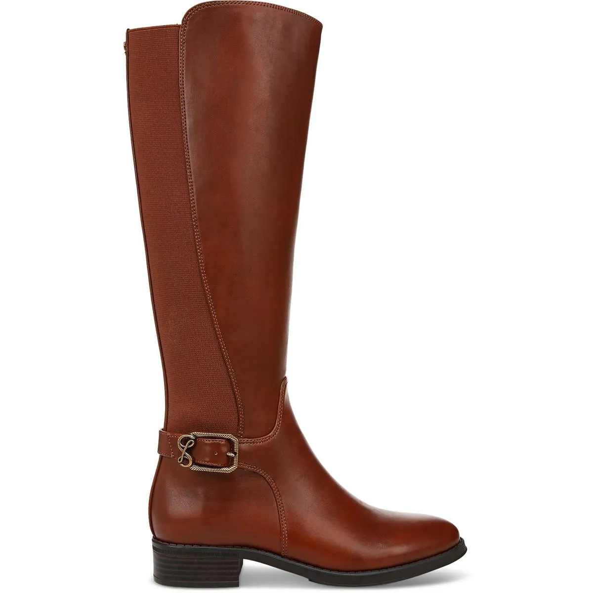 Womens Zipper Man Made Knee-High Boots