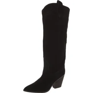 Wylde Womens Suede Knee-High Cowboy, Western Boots