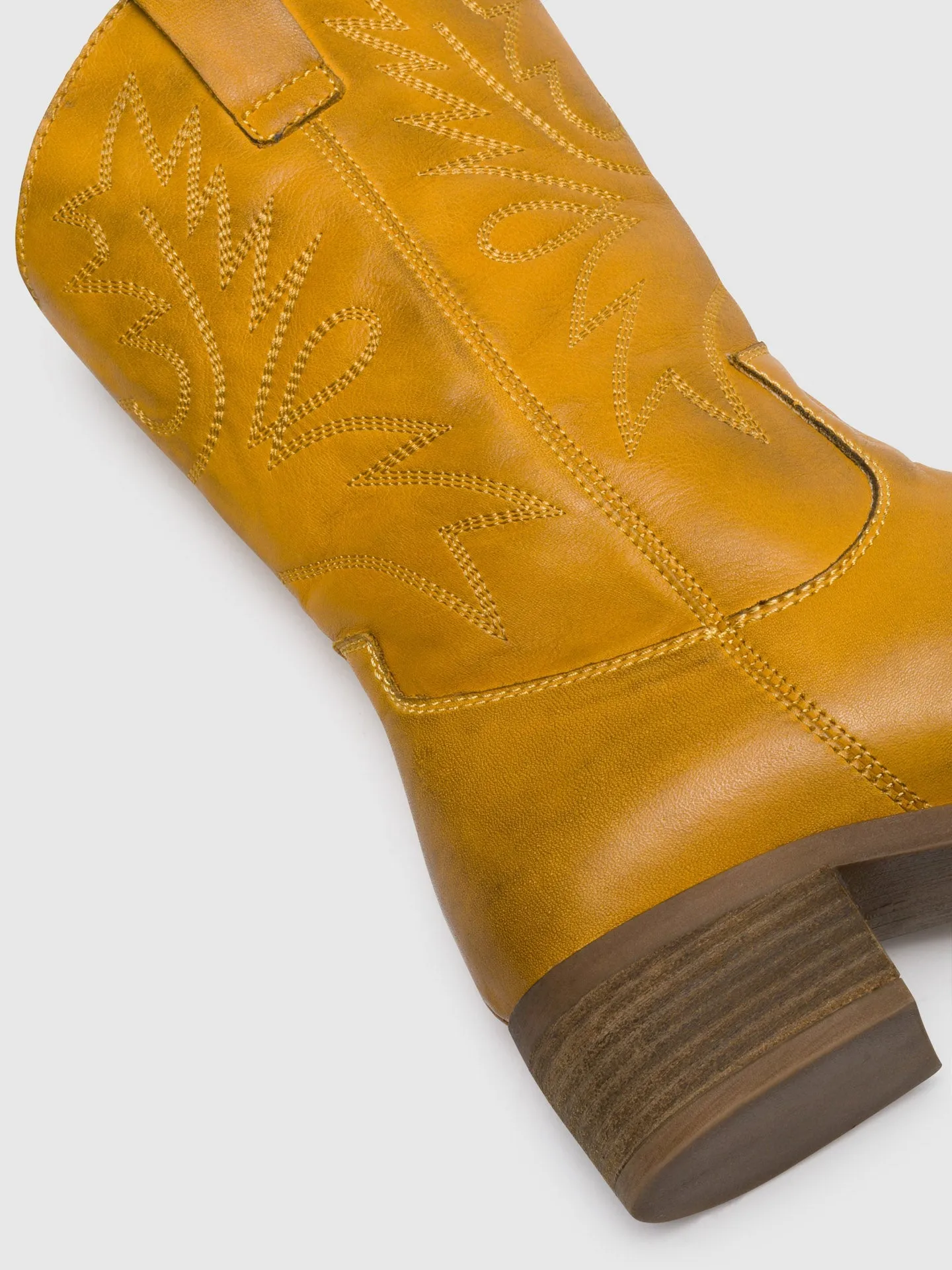 Yellow Cowboy Boots